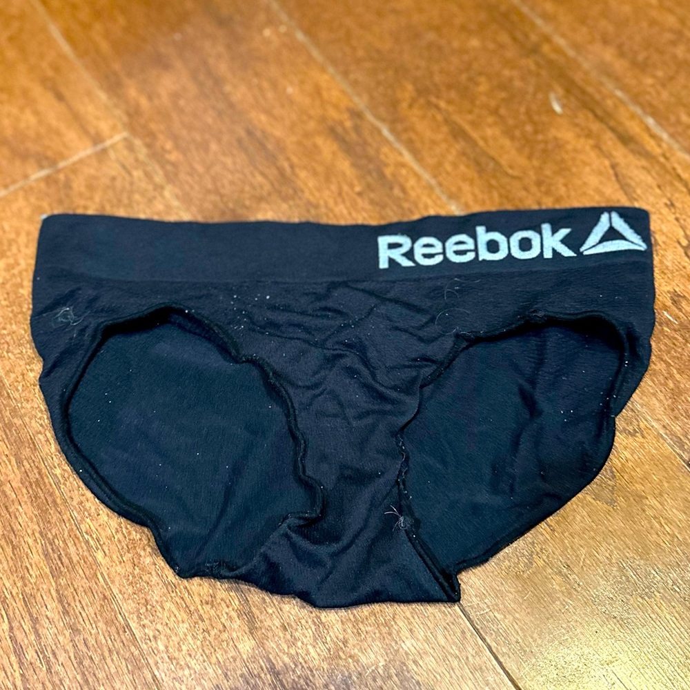 Reebok Black Women Panties Underwear Size Small